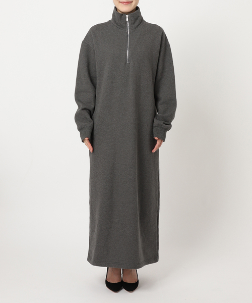 美品✨　エブリデイアイライク　AP STUDIO ハーフジップスウェットドレス ハーフジップスウェットドレス（ワンピース）｜EVERYDAY I LIKE