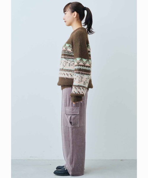 MEDE19F(メデジュウキュウ)の「MEDE19F ノスタルジックな裏遣いニット(ニット/セーター・レディース・ブラウン系その他/ベージュ系その他・M/L/LL/3L)」の15枚目の写真