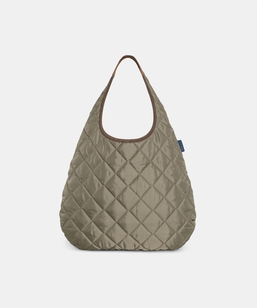 LAVENHAM（ラベンハム）の「Quilted Round Bag Unisex / キルテッド ラウンド バッグ ユニセックス（ショルダーバッグ・メンズ・ベージュ系その他/ダークブラック・ONE SIZE）」の13枚目の写真