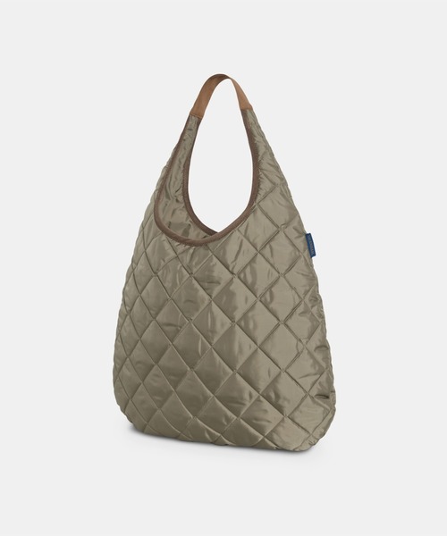 LAVENHAM（ラベンハム）の「Quilted Round Bag Unisex / キルテッド ラウンド バッグ ユニセックス（ショルダーバッグ・メンズ・ベージュ系その他/ダークブラック・ONE SIZE）」の14枚目の写真