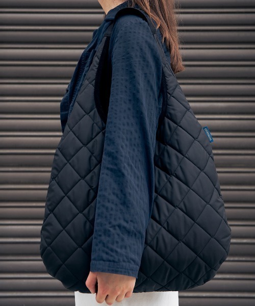 Quilted Round Bag Unisex / キルテッド ラウンド バッグ ユニセックス 