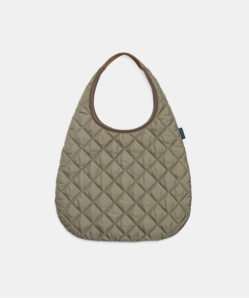 LAVENHAM（ラベンハム）の「Quilted Round Bag Unisex / キルテッド ラウンド バッグ ユニセックス（ショルダーバッグ・メンズ・ベージュ系その他/ダークブラック・ONE SIZE）」の16枚目の写真
