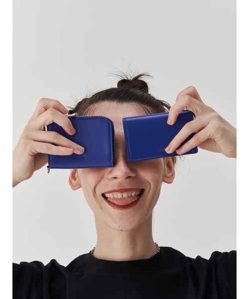UN3D.(アンスリード)の「LEATHER WALLET / レザーウォレット(財布・レディース・ブルー・FREE)」の12枚目の写真