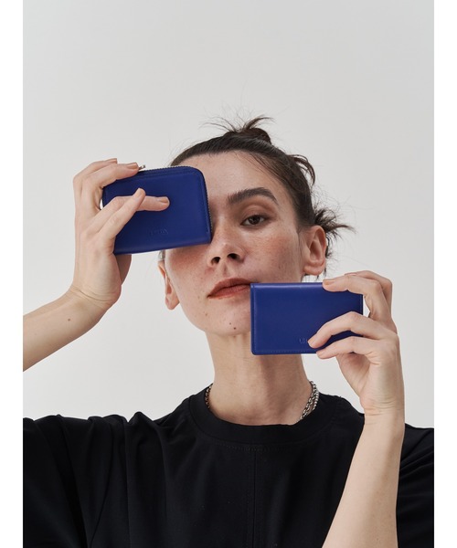 UN3D.(アンスリード)の「LEATHER WALLET / レザーウォレット(財布・レディース・ブルー・FREE)」の13枚目の写真