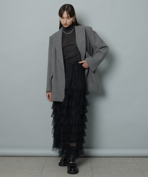 CADUNE（カデュネ）の「チュールティアードスカート（スカート）」 - WEAR