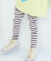 BREEZE | 【WEB限定】ボーダーリブレギンス(レギンス/スパッツ)