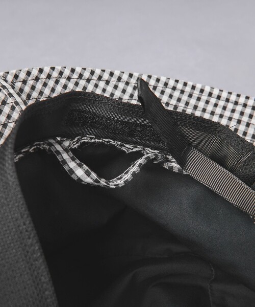 UNITED ARROWS(ユナイテッドアローズ)の「ギンガムチェック ハット UV(ハット・レディース・ブラック/オリーブ/マスタード・FREE)」の16枚目の写真