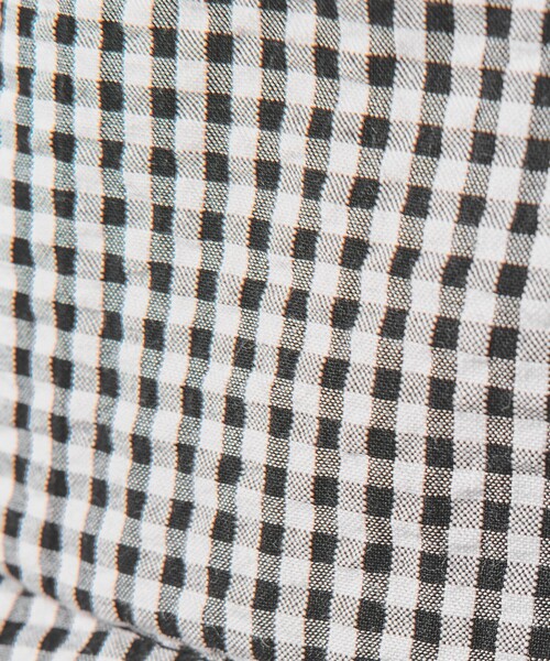 UNITED ARROWS(ユナイテッドアローズ)の「ギンガムチェック ハット UV(ハット・レディース・ブラック/オリーブ/マスタード・FREE)」の18枚目の写真