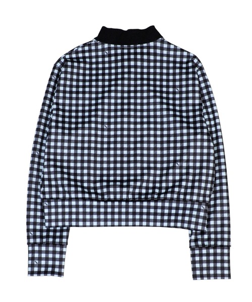 MILK（ミルク）の「ギンガム Girl ジップアップ トップス（ブルゾン・レディース・B/C/A・FREE）」の9枚目の写真