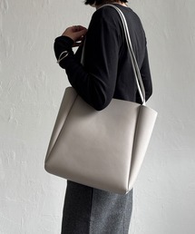 LBC | 合皮ミドルトートバッグ(トートバッグ)