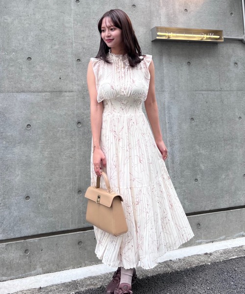 SNIDEL Sustainable20周年プリントワンピース C Sustainable20周年プリントワンピース(マキシ・ロングワンピース