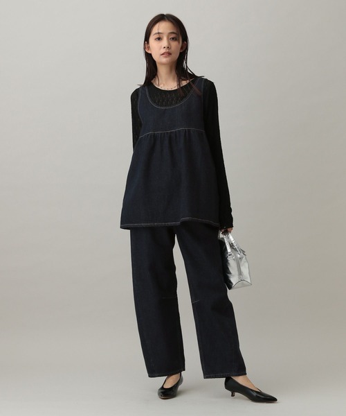 GLOBAL WORK（グローバルワーク）の「MATINEE LINE/レースシアー長袖T