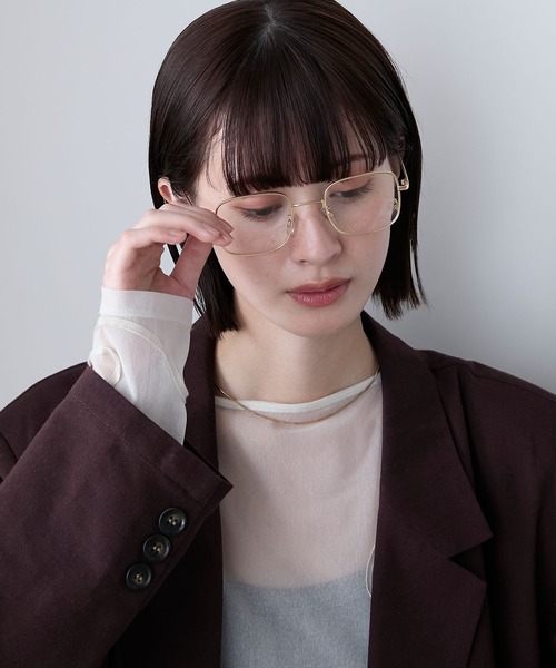 forksy.】スクエアタイプ UV PROTECT サングラス forksy.│MONO-MART