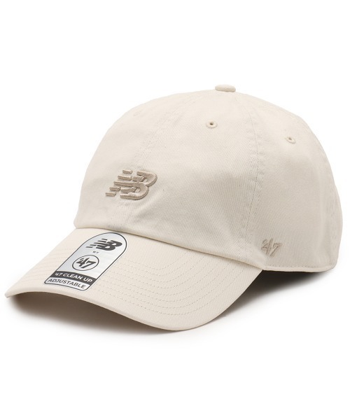 NEW BALANCE（ニューバランス）の「New Balance NB by 47 Clean UP CAP / ニューバランス 47 クリーン アップ キャップ（キャップ・メンズ・ベージュ/ネイビー/ピンク/ブラック・ONE SIZE）」の2枚目の写真