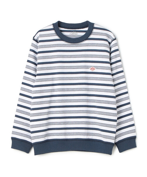WOMEN'S LONG SLEEVE SWEAT T-SHIRT｜CUT AND SEWN｜DANTON