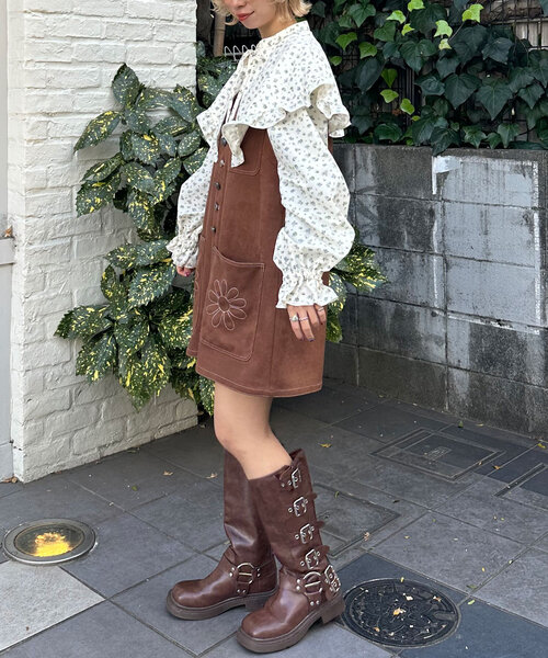 HELLO.SANFRANCISCO(ハローサンフランシスコ)の「【HELLO.SANFRANCISCO/ハローサンフランシスコ】ビックカラー付け襟ブラウス(シャツ/ブラウス・レディース・アイボリー/ブラック・ONE SIZE)」の8枚目の写真
