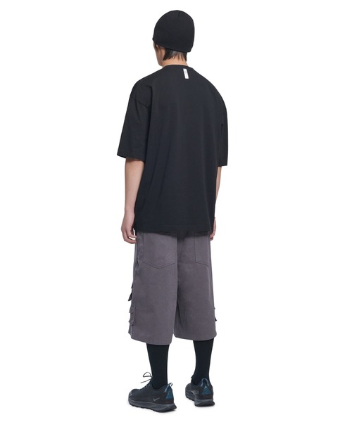 NOMANUAL(NOMANUAL)の「A'GEM/9 × .kom 『NOMANUAL/ノーマニュアル』 RAW VISION T-SHIRT/RAW ビジョン TEE(Tシャツ/カットソー・レディース・ホワイト/ブラック・L/M)」の8枚目の写真