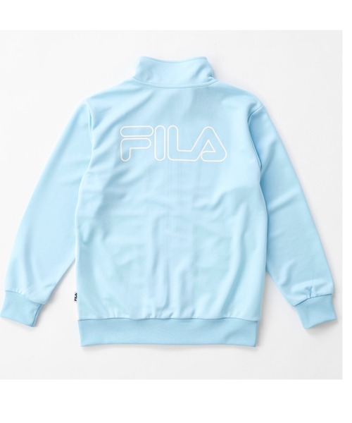 FILA（フィラ）の「切り替えデザインジャージ上下セット（ジャージ・キッズ・ラベンダー/サックスブルー・120/130/140/150/160）」の12枚目の写真