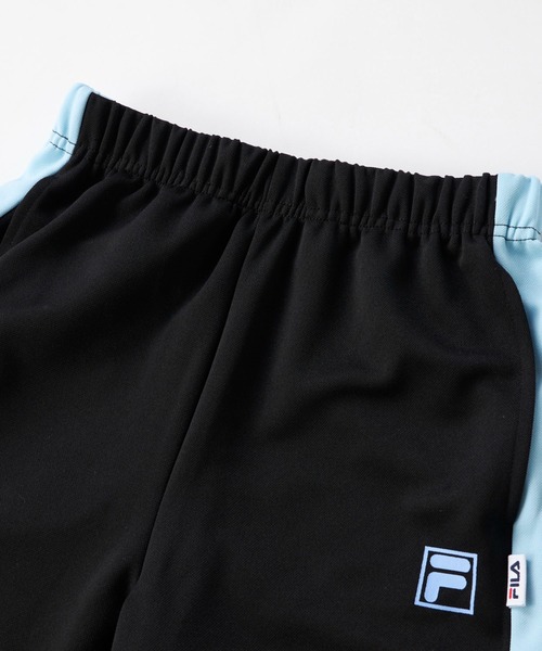 FILA（フィラ）の「切り替えデザインジャージ上下セット（ジャージ・キッズ・ラベンダー/サックスブルー・120/130/140/150/160）」の15枚目の写真