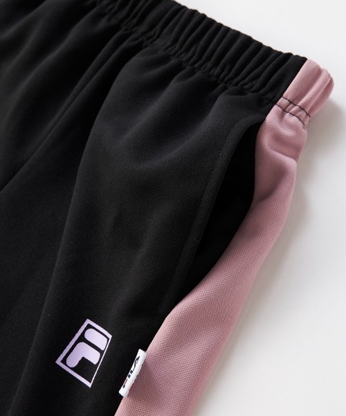 FILA（フィラ）の「切り替えデザインジャージ上下セット（ジャージ・キッズ・ラベンダー/サックスブルー・120/130/140/150/160）」の9枚目の写真