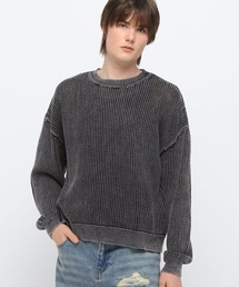 3.3 Field Trip （3.3フィールドトリップ）の「3.3 Field Trip／ピグメントメッシュプルオーバー（ニット/セーター）」