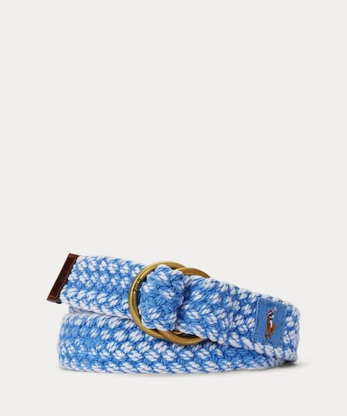 ブレーデッド コットン ベルト