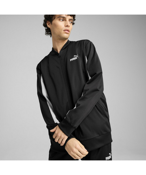 PUMA（プーマ）の「PUMA プーマ メンズ ポリ ベースボール スーツ 上下セット（ジャージ・メンズ・ブラック/ネイビー・LARGE/MEDIUM/XX-LARGE/X-LARGE/SMALL）」の8枚目の写真