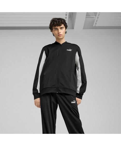 PUMA（プーマ）の「PUMA プーマ メンズ ポリ ベースボール スーツ 上下セット（ジャージ・メンズ・ブラック/ネイビー・LARGE/MEDIUM/XX-LARGE/X-LARGE/SMALL）」の9枚目の写真