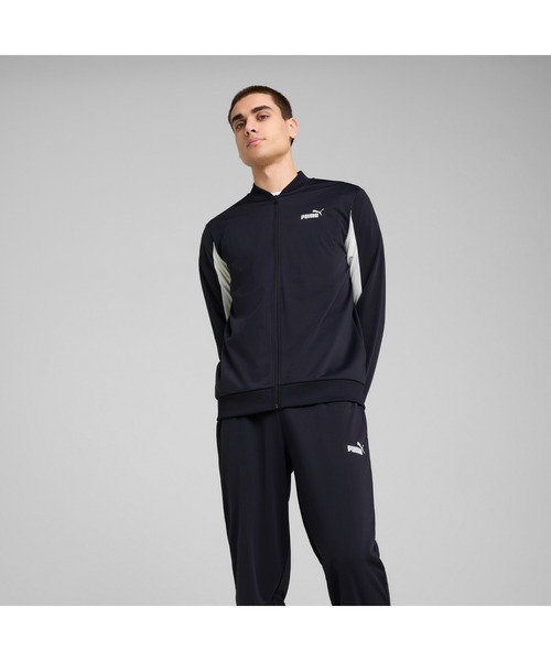 PUMA（プーマ）の「PUMA プーマ メンズ ポリ ベースボール スーツ 上下セット（ジャージ・メンズ・ブラック/ネイビー・LARGE/MEDIUM/XX-LARGE/X-LARGE/SMALL）」の5枚目の写真