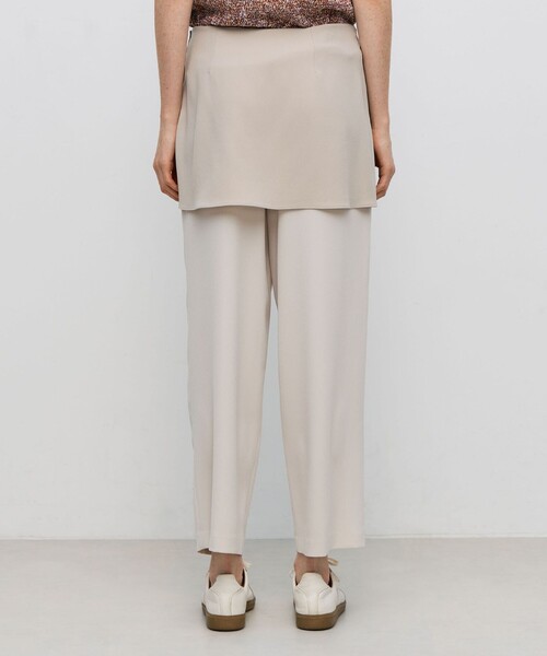 BACCA(バッカ)の「ジョーゼットサテン スカートパンツ(その他パンツ・レディース・ネイビー/ライトベージュ・34/36)」の6枚目の写真