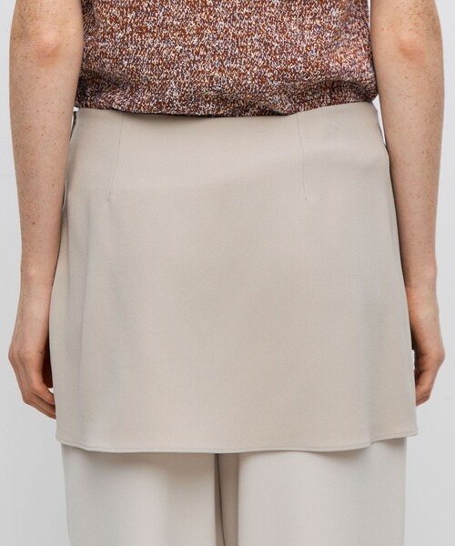 BACCA(バッカ)の「ジョーゼットサテン スカートパンツ(その他パンツ・レディース・ネイビー/ライトベージュ・34/36)」の8枚目の写真