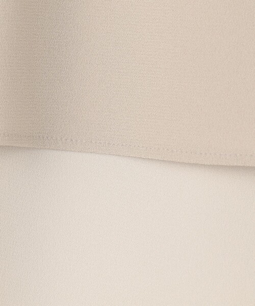 BACCA(バッカ)の「ジョーゼットサテン スカートパンツ(その他パンツ・レディース・ネイビー/ライトベージュ・34/36)」の11枚目の写真