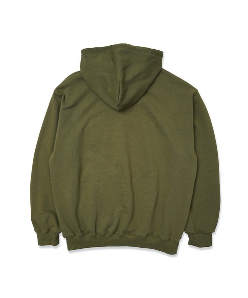 Hombre Nino（オンブレニーニョ）の「Hombre Nino PULLOVER HOODIE (BALLOON) HN0251-CT0001（パーカー・メンズ・オリーブ/グレー・LARGE/X-LARGE/MEDIUM）」の4枚目の写真
