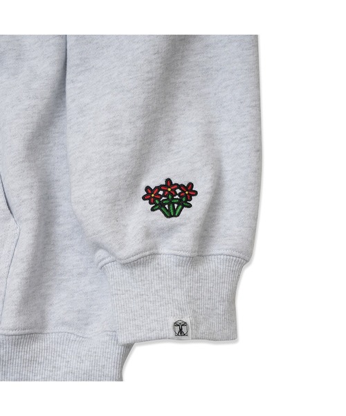 Hombre Nino（オンブレニーニョ）の「Hombre Nino PULLOVER HOODIE (BALLOON) HN0251-CT0001（パーカー・メンズ・オリーブ/グレー・LARGE/X-LARGE/MEDIUM）」の6枚目の写真