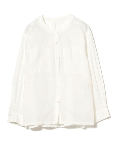 B:MING by BEAMS（ビーミングバイビームス）の「【手洗いOK】シアー シャツ（S～M）（シャツ/ブラウス・レディース・ブラック/オフホワイト/ミント・MEDIUM/SMALL）」の10枚目の写真