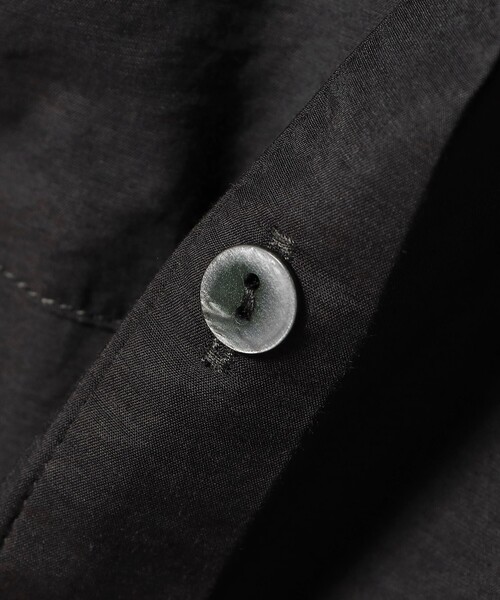 B:MING by BEAMS（ビーミングバイビームス）の「【手洗いOK】シアー シャツ（S～M）（シャツ/ブラウス・レディース・ブラック/オフホワイト/ミント・MEDIUM/SMALL）」の4枚目の写真