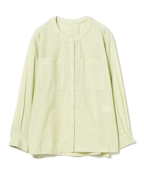 B:MING by BEAMS（ビーミングバイビームス）の「【手洗いOK】シアー シャツ（S～M）（シャツ/ブラウス・レディース・ブラック/オフホワイト/ミント・MEDIUM/SMALL）」の14枚目の写真