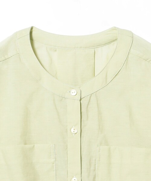 B:MING by BEAMS（ビーミングバイビームス）の「【手洗いOK】シアー シャツ（S～M）（シャツ/ブラウス・レディース・ブラック/オフホワイト/ミント・MEDIUM/SMALL）」の15枚目の写真