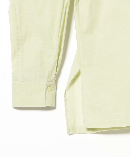 B:MING by BEAMS（ビーミングバイビームス）の「【手洗いOK】シアー シャツ（S～M）（シャツ/ブラウス・レディース・ブラック/オフホワイト/ミント・MEDIUM/SMALL）」の16枚目の写真