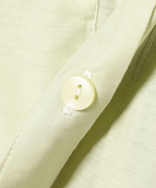 B:MING by BEAMS（ビーミングバイビームス）の「【手洗いOK】シアー シャツ（S～M）（シャツ/ブラウス・レディース・ブラック/オフホワイト/ミント・MEDIUM/SMALL）」の17枚目の写真