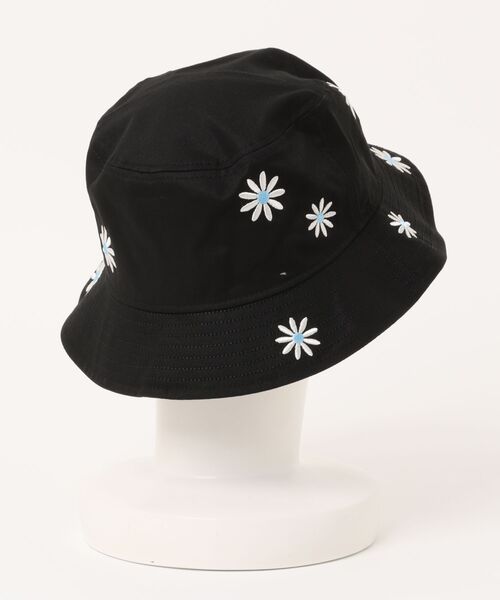 NEW ERA（ニューエラ）の「NEW ERA/ニューエラ ハット バケット01 Flower Embroidery NEW ERA 1920 ネイビー/ブラック 14388519/14388520（ハット・メンズ・ブラック/ライトインディゴブルー・LXL/ML）」の3枚目の写真