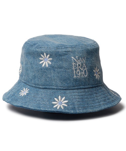 NEW ERA（ニューエラ）の「NEW ERA/ニューエラ ハット バケット01 Flower Embroidery NEW ERA 1920 ネイビー/ブラック 14388519/14388520（ハット・メンズ・ブラック/ライトインディゴブルー・LXL/ML）」の12枚目の写真