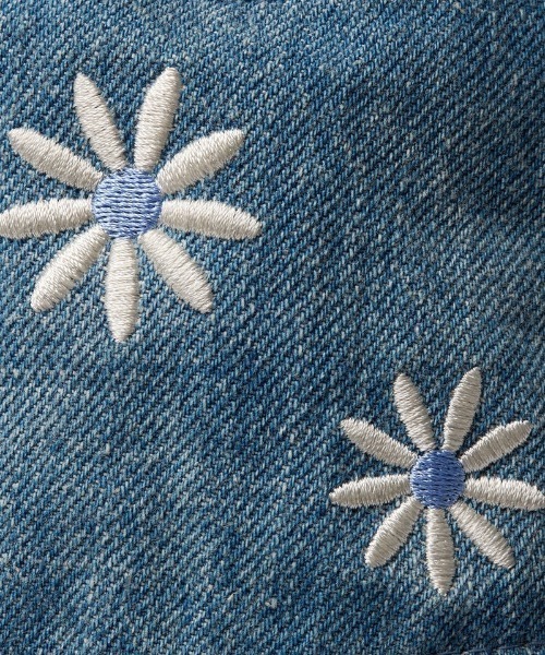 NEW ERA（ニューエラ）の「NEW ERA/ニューエラ ハット バケット01 Flower Embroidery NEW ERA 1920 ネイビー/ブラック 14388519/14388520（ハット・メンズ・ブラック/ライトインディゴブルー・LXL/ML）」の8枚目の写真