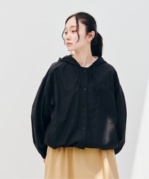 コンパクト シャツ パーカー