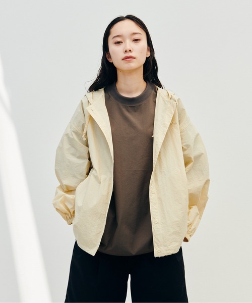 KELTY（ケルティ）の「コンパクト シャツ パーカー（ブルゾン・レディース・ブラック/ブルー/カーキ/ベージュ・FREE）」の8枚目の写真