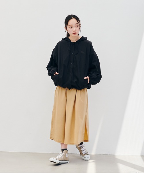 KELTY（ケルティ）の「コンパクト シャツ パーカー（ブルゾン・レディース・ブラック/ブルー/カーキ/ベージュ・FREE）」の5枚目の写真