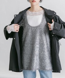 KBF | グリッターフェザータンクトップ(タンクトップ)