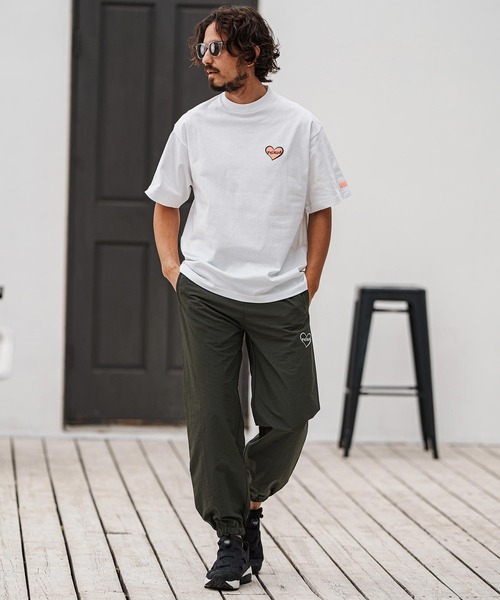 felkod(フィルコッド)の「mp13322- Cotton Nylon Track Pants トラックパンツ(その他パンツ・メンズ・ブラック/ダークオリーブ・XL/L/M/S)」の5枚目の写真