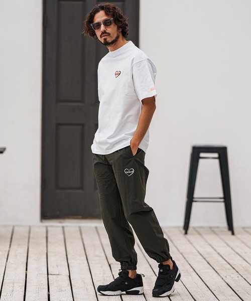 felkod(フィルコッド)の「mp13322- Cotton Nylon Track Pants トラックパンツ(その他パンツ・メンズ・ブラック/ダークオリーブ・XL/L/M/S)」の6枚目の写真