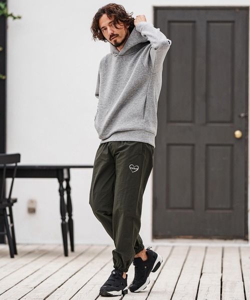 felkod(フィルコッド)の「mp13322- Cotton Nylon Track Pants トラックパンツ(その他パンツ・メンズ・ブラック/ダークオリーブ・XL/L/M/S)」の8枚目の写真